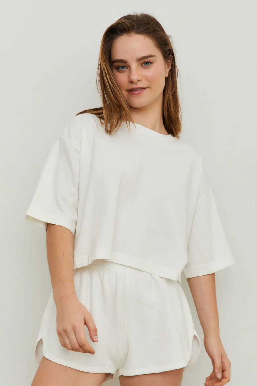 Cropped Tee - Premium Top Denim from The Blank Lab - Just $20! Shop now at shopthedenimbar