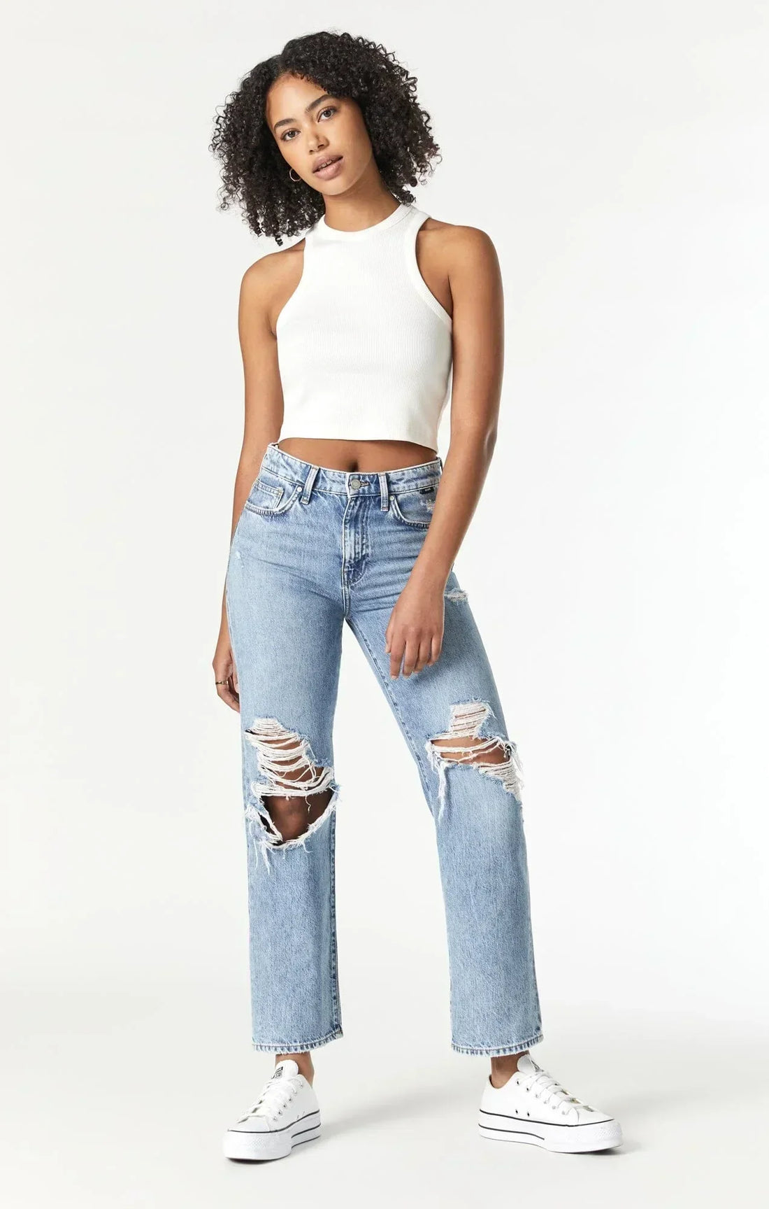 Barcelona Wide Leg - FINAL SALE - Premium Denim Denim from Mavi - Just $25! Shop now at shopthedenimbar