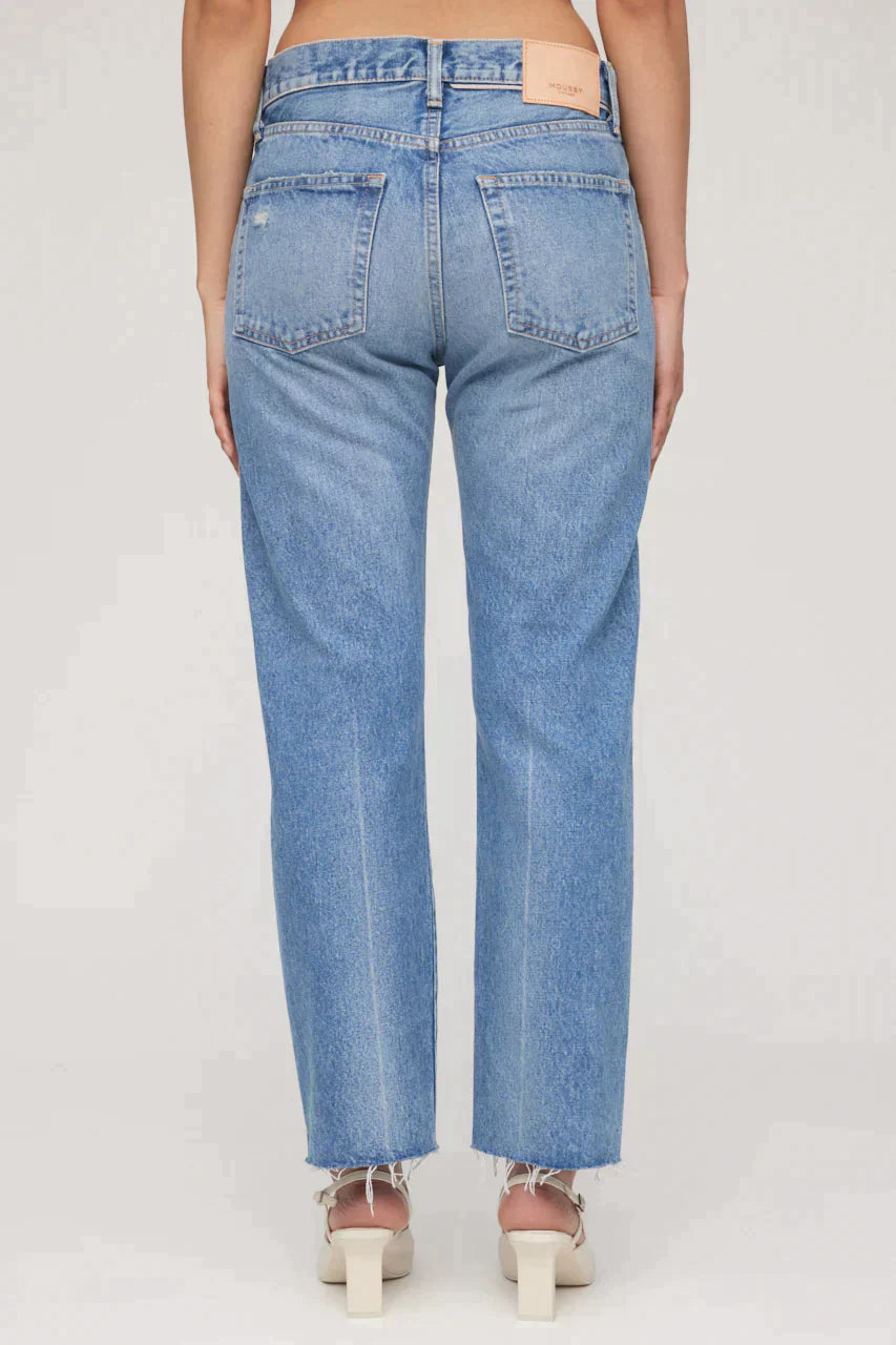 Garfield Cropped Straight Leg - FINAL SALE - Premium Denim Denim from Moussy Vintage - Just $175! Shop now at shopthedenimbar