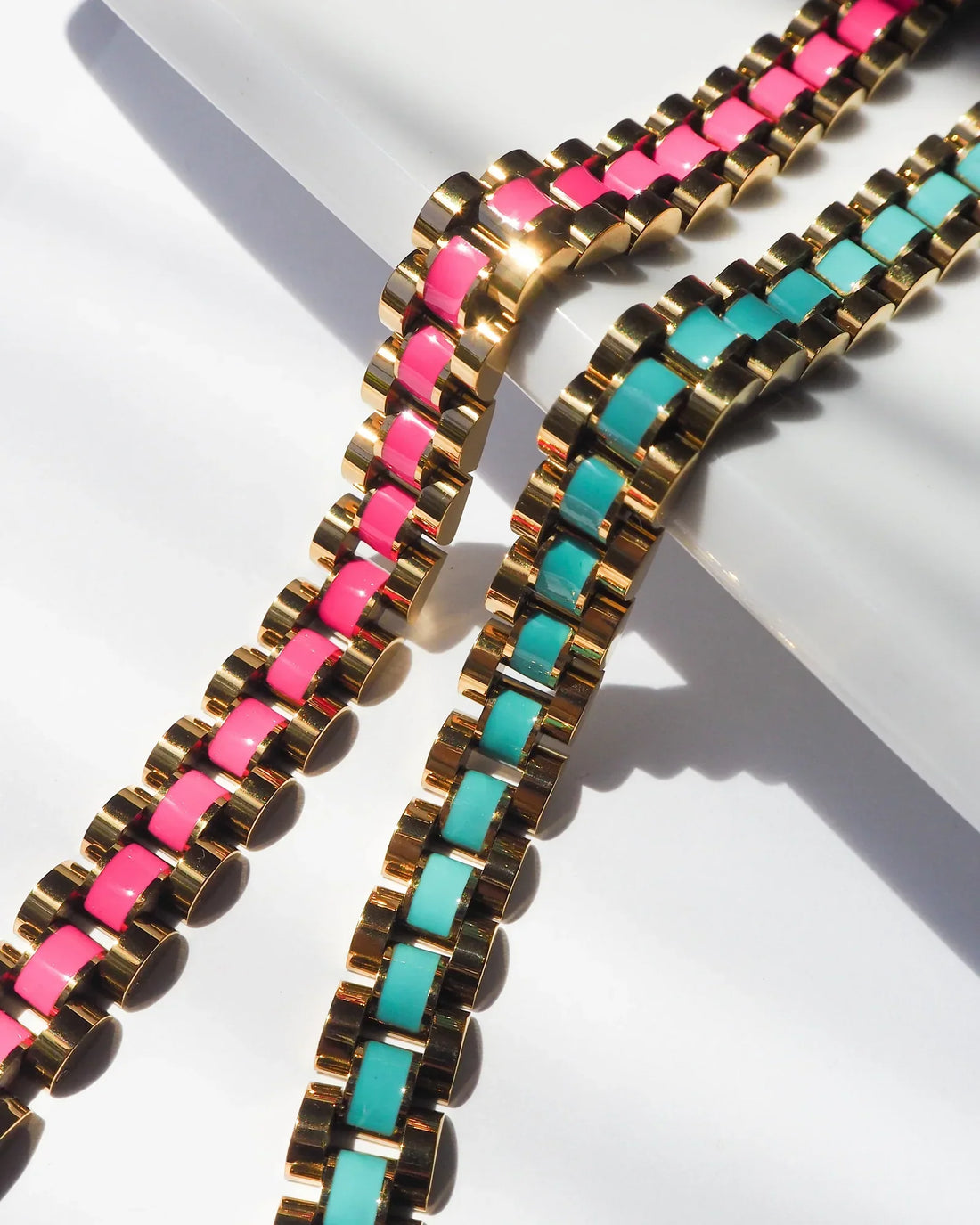 Timepiece Bracelet - Premium Bracelets Denim from Luv AJ - Just $155! Shop now at shopthedenimbar