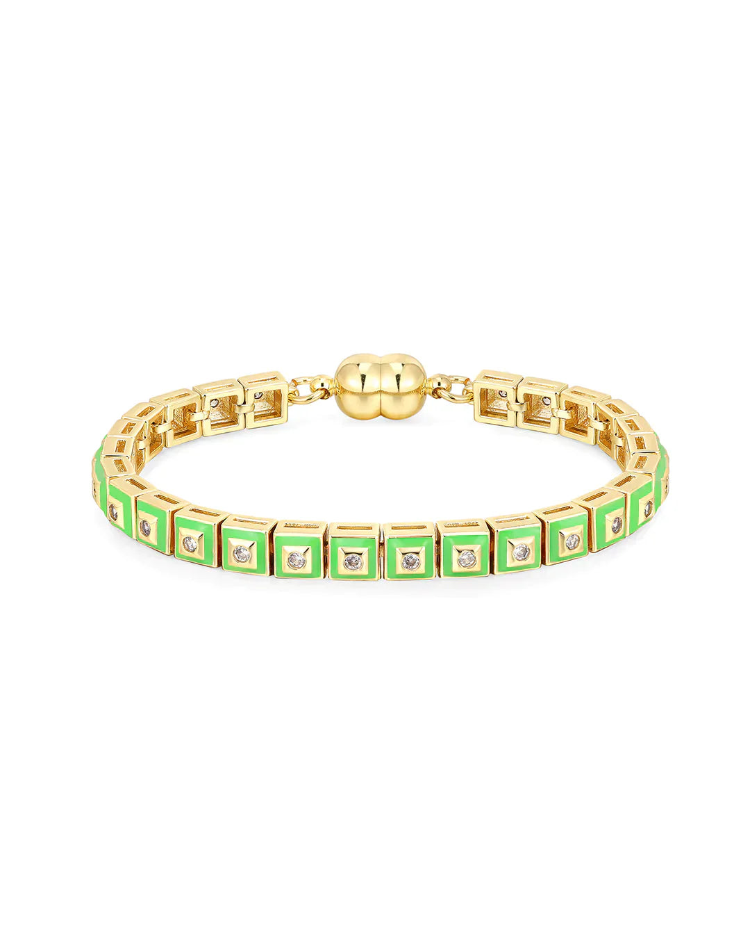 Pyramid Stud Tennis Bracelet - FINAL SALE - Premium Bracelets Denim from Luv AJ - Just $125! Shop now at shopthedenimbar