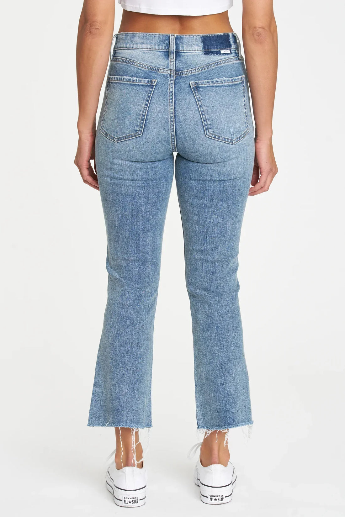 Shy Girl High Rise Crop Flare - Premium Denim Denim from Daze Denim - Just $70.40! Shop now at shopthedenimbar