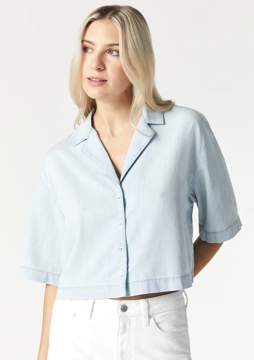 Berry Denim Shirt - FINAL SALE - Premium Shirt Denim from Mavi - Just $25! Shop now at shopthedenimbar