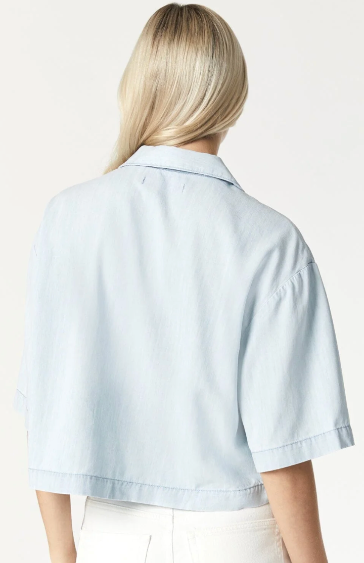 Berry Denim Shirt - FINAL SALE - Premium Shirt Denim from Mavi - Just $25! Shop now at shopthedenimbar