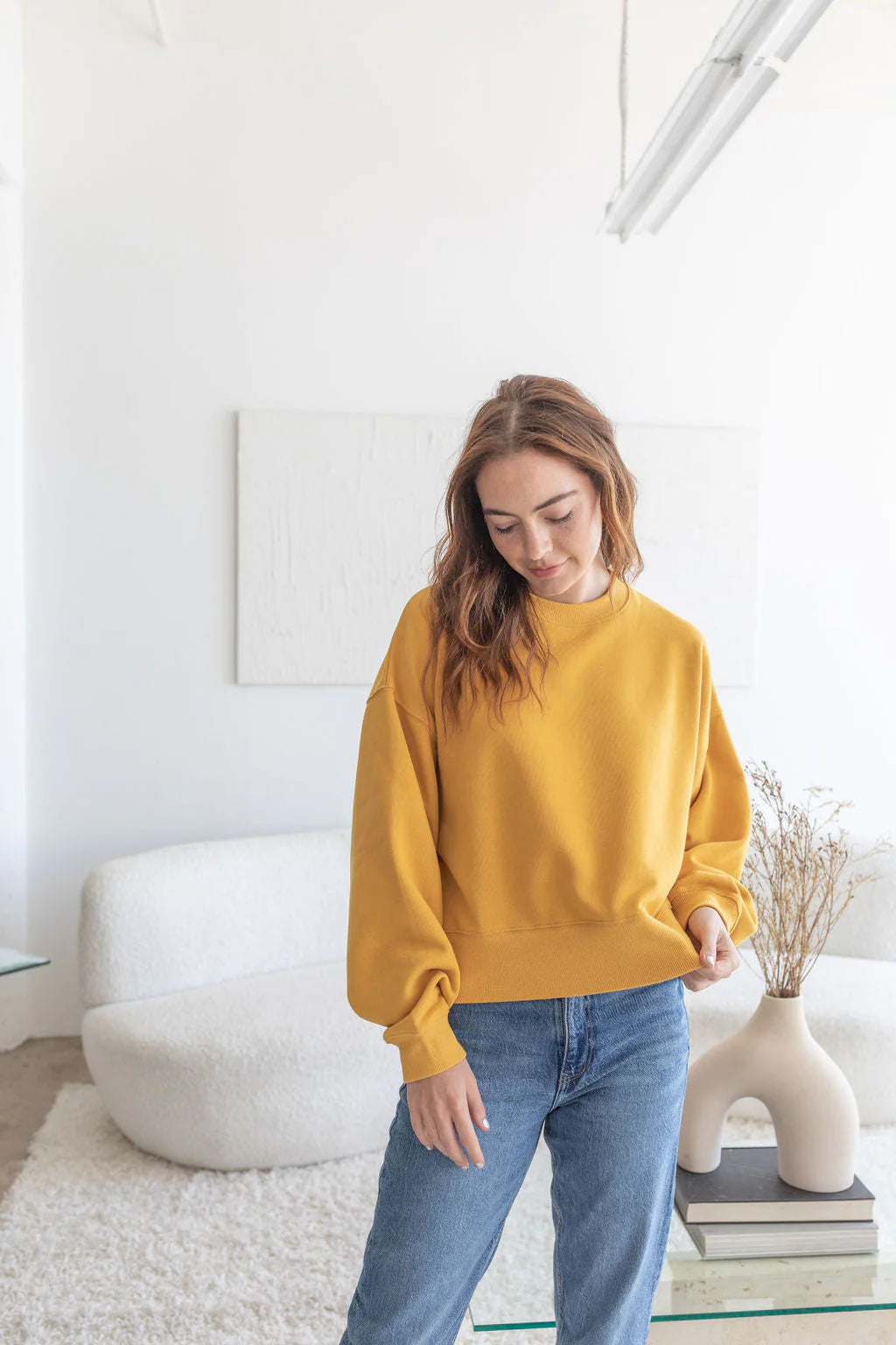 Cameron Crewneck - FINAL SALE - Premium Sweatshirt Denim from Things Between - Just $25! Shop now at shopthedenimbar