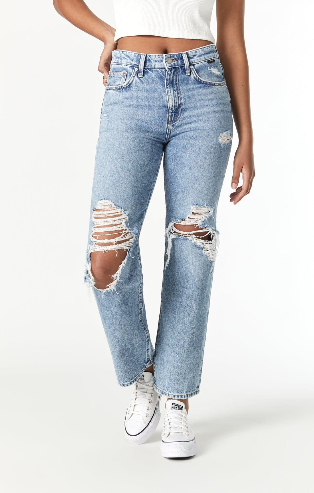 Barcelona Wide Leg - FINAL SALE - Premium Denim Denim from Mavi - Just $25! Shop now at shopthedenimbar