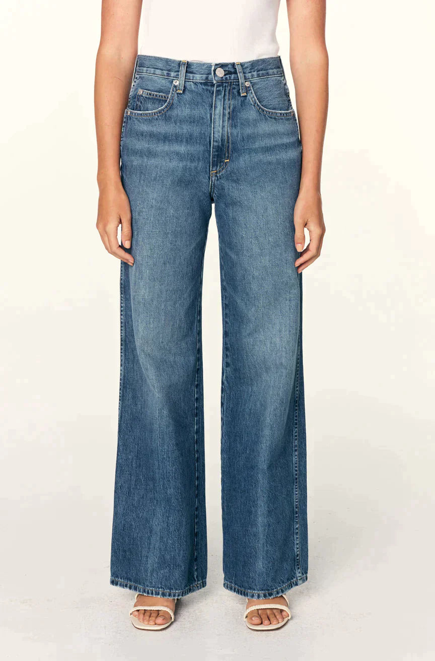 Frida Wide Leg - Premium Denim Denim from AMO - Just $200! Shop now at shopthedenimbar