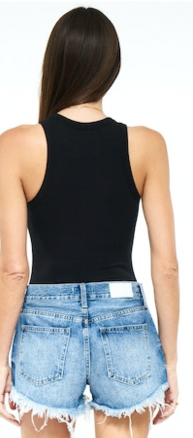 Blake Crewneck Bodysuit - FINAL SALE - Premium Bodysuit Denim from Pistola - Just $25! Shop now at shopthedenimbar
