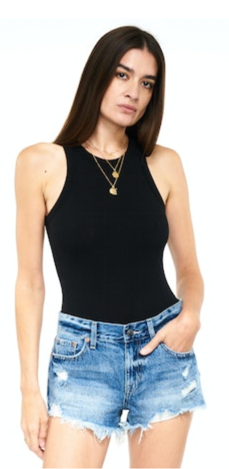Blake Crewneck Bodysuit - FINAL SALE - Premium Bodysuit Denim from Pistola - Just $25! Shop now at shopthedenimbar