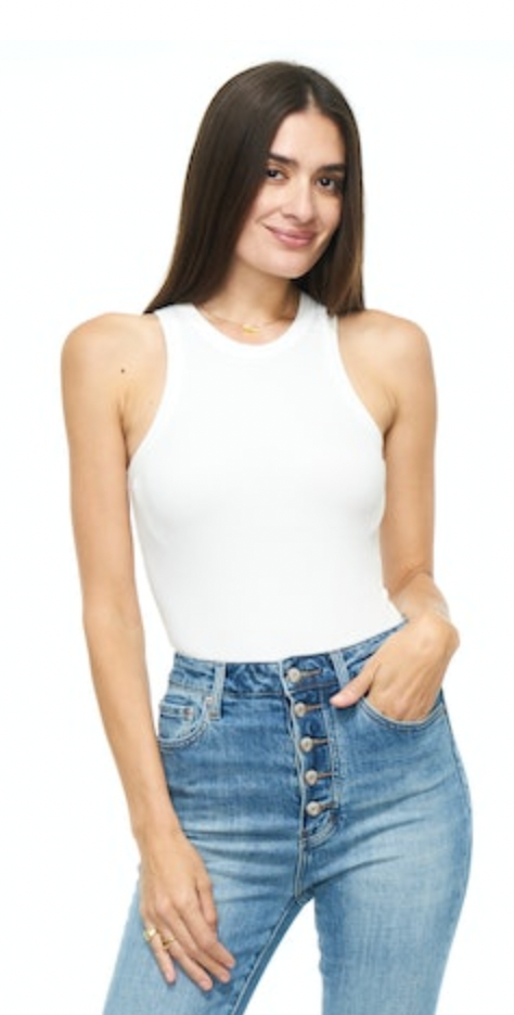 Blake Crewneck Bodysuit - FINAL SALE - Premium Bodysuit Denim from Pistola - Just $25! Shop now at shopthedenimbar