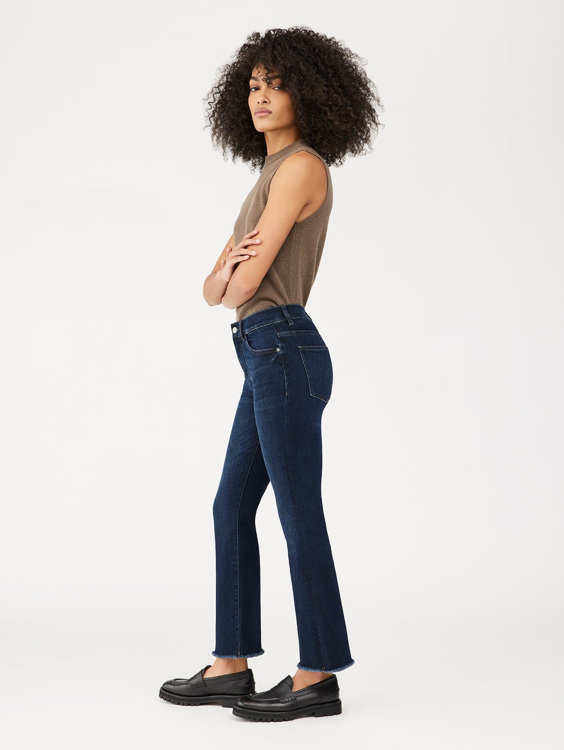 Bridget Cove Bootcut High Rise Crop Jeans - Premium Denim Denim from DL1961 - Just $132.30! Shop now at shopthedenimbar