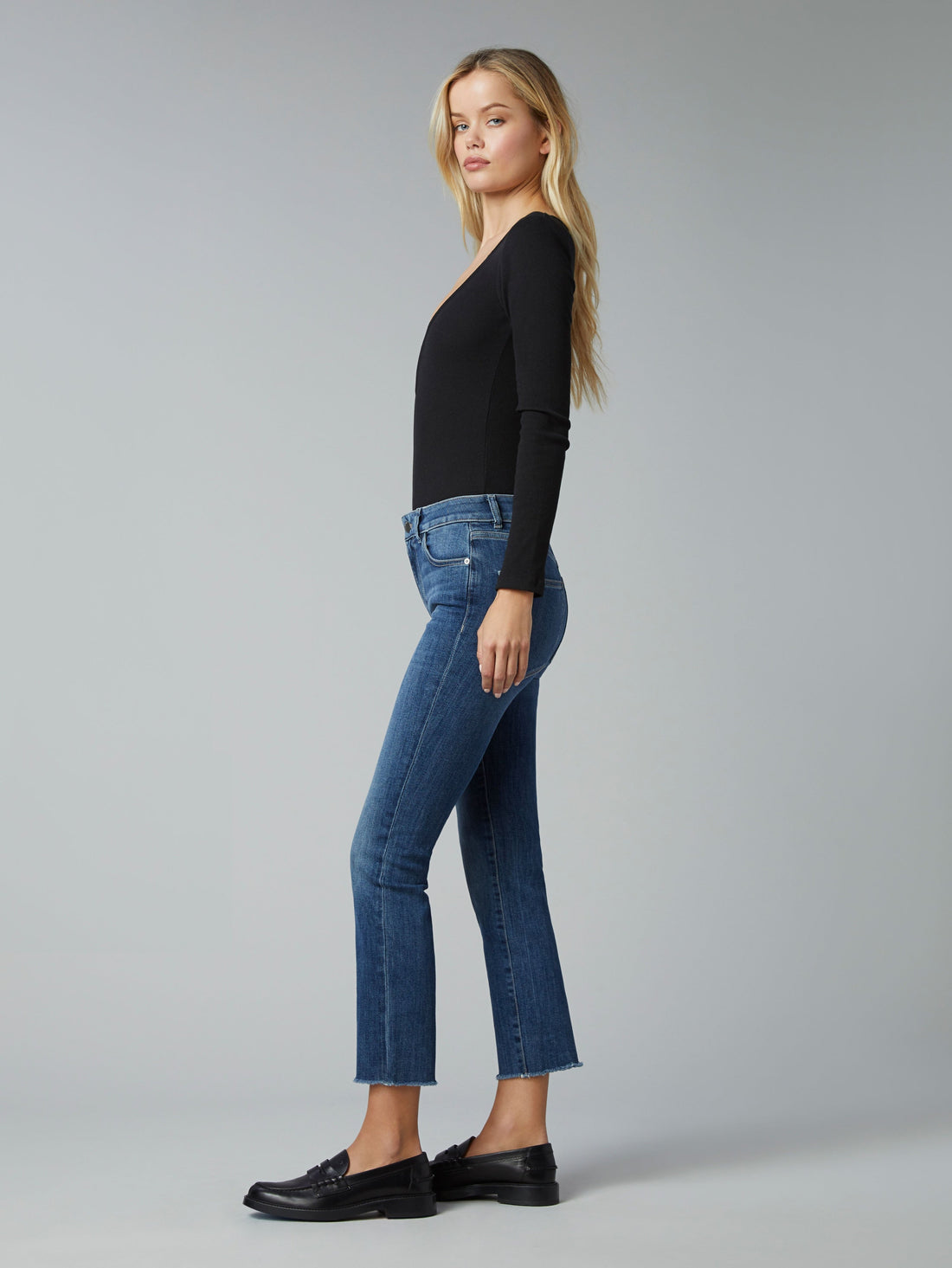 Mara Chancery Mid Rise Straight Ankle Jeans - FINAL SALE - Premium Denim Denim from DL1961 - Just $75! Shop now at shopthedenimbar