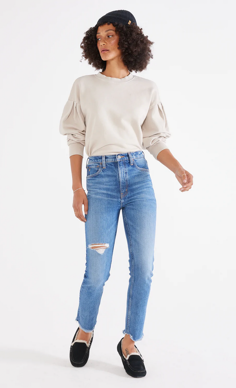 Scarlet Mid Rise Slim - Midnight Frost - FINAL SALE - Premium Denim Denim from Etica - Just $75! Shop now at shopthedenimbar