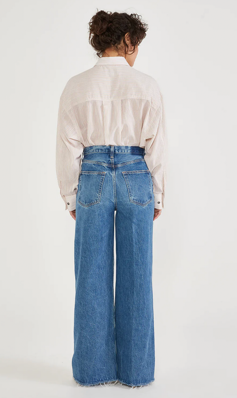 Devon Wide Leg - Everglades - FINAL SALE - Premium Denim Denim from Etica - Just $125! Shop now at shopthedenimbar