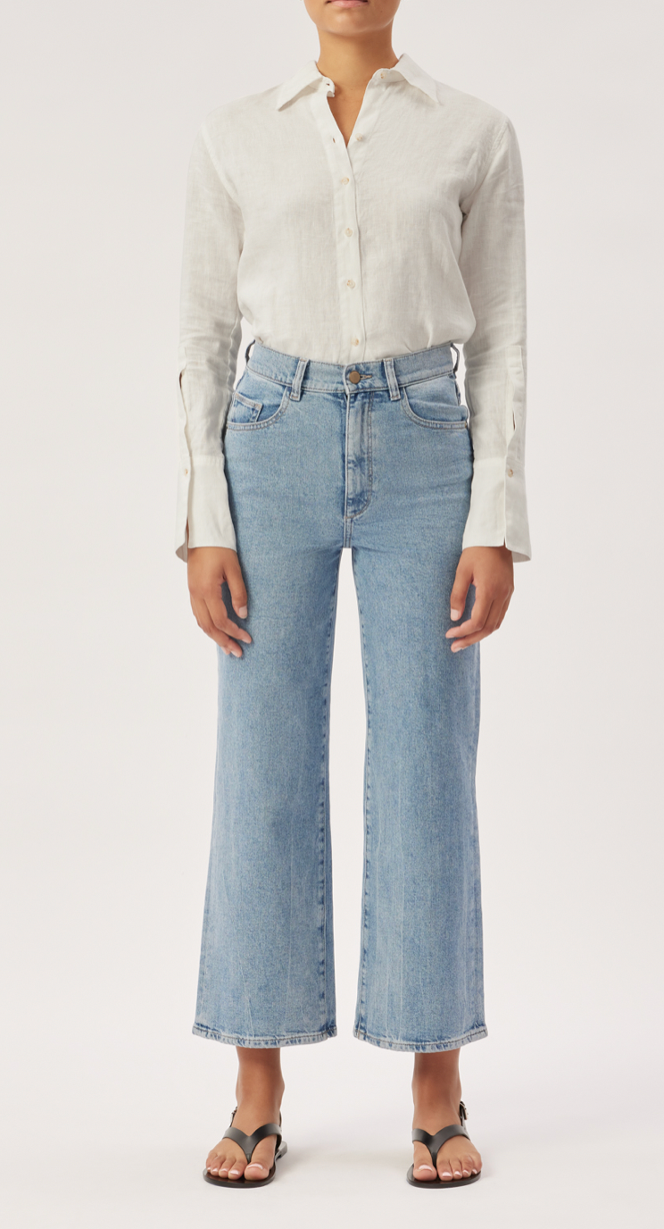 Hepburn Wide Leg High Rise Vintage Ankle - FINAL SALE - Premium Denim Denim from DL1961 - Just $75! Shop now at shopthedenimbar