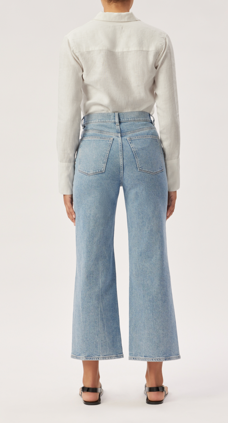 Hepburn Wide Leg High Rise Vintage Ankle - FINAL SALE - Premium Denim Denim from DL1961 - Just $75! Shop now at shopthedenimbar
