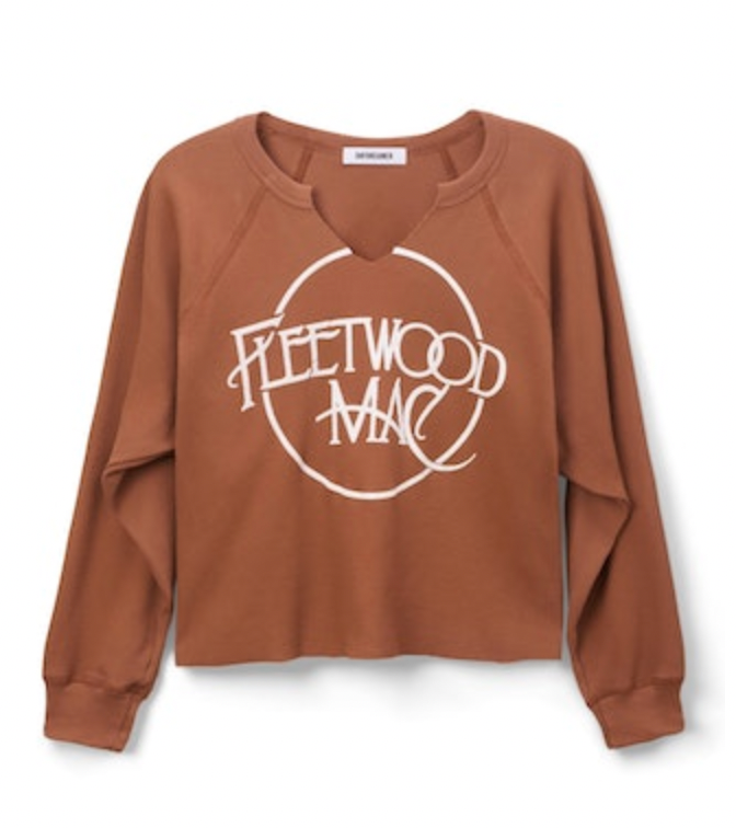 Fleetwood Mac Logo Raw LS Thermal - Premium T-Shirt Denim from Daydreamer - Just $83.30! Shop now at shopthedenimbar