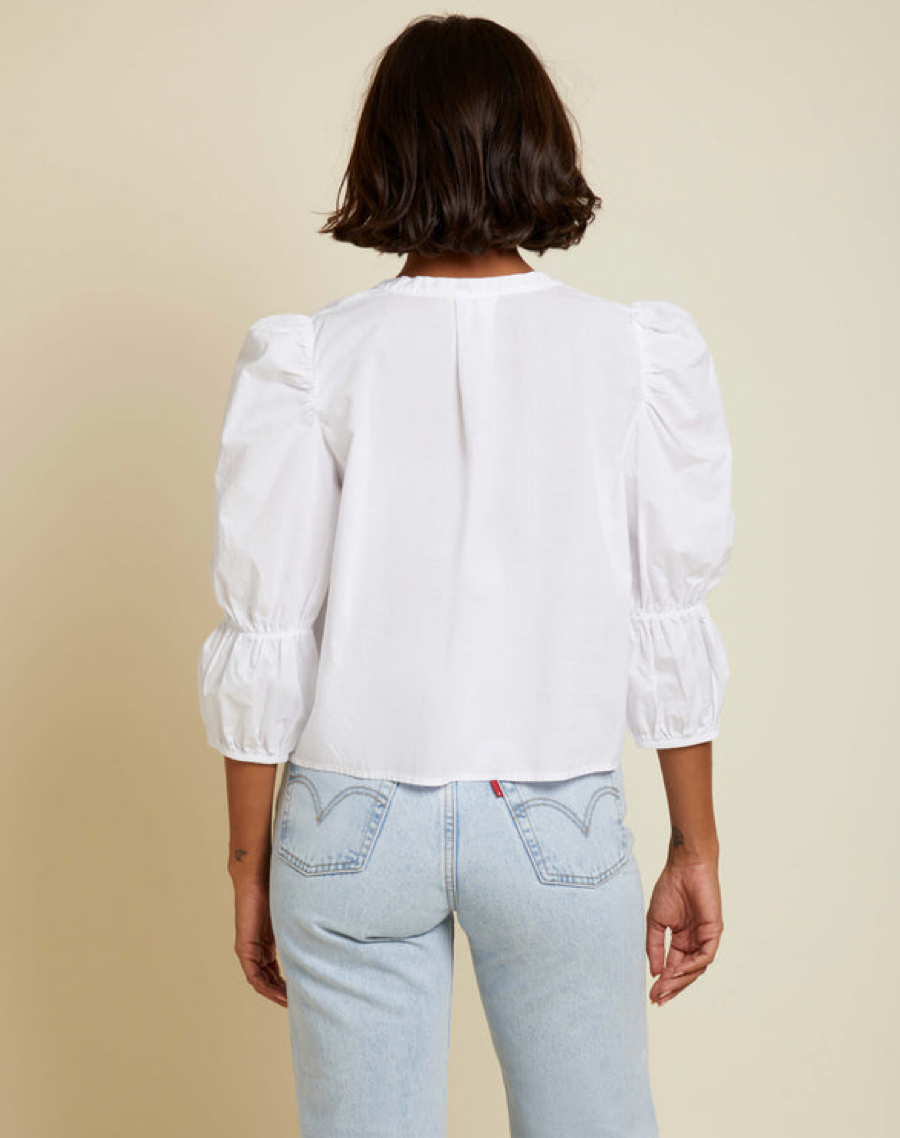 Geneva Blouse - Premium Shirt Denim from Nation LTD - Just $106.50! Shop now at shopthedenimbar