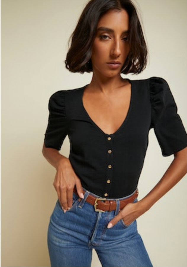 Peyton Top - FINAL SALE - Premium Shirt Denim from Nation LTD - Just $75! Shop now at shopthedenimbar