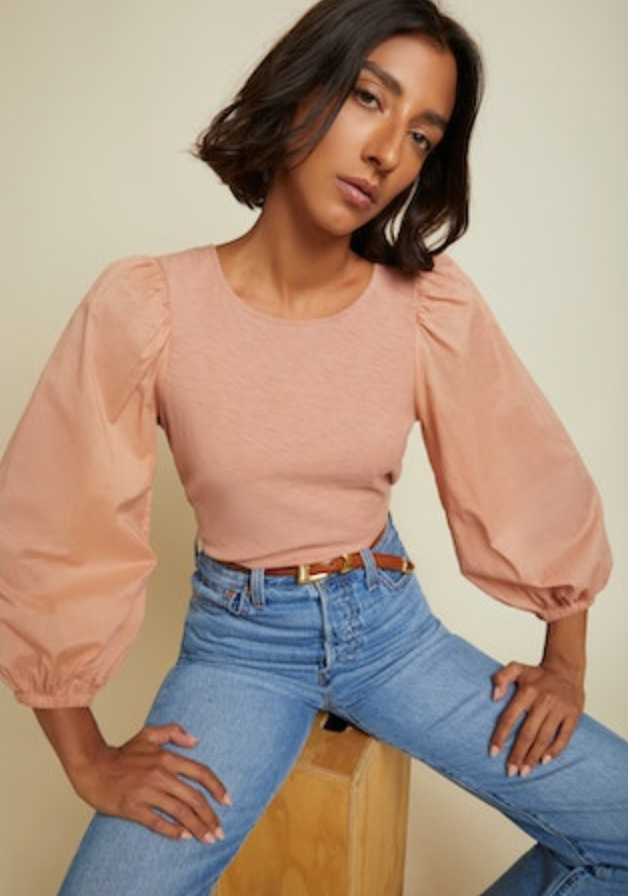 Shalom Tie Back - FINAL SALE - Premium Shirt Denim from Nation LTD - Just $75! Shop now at shopthedenimbar