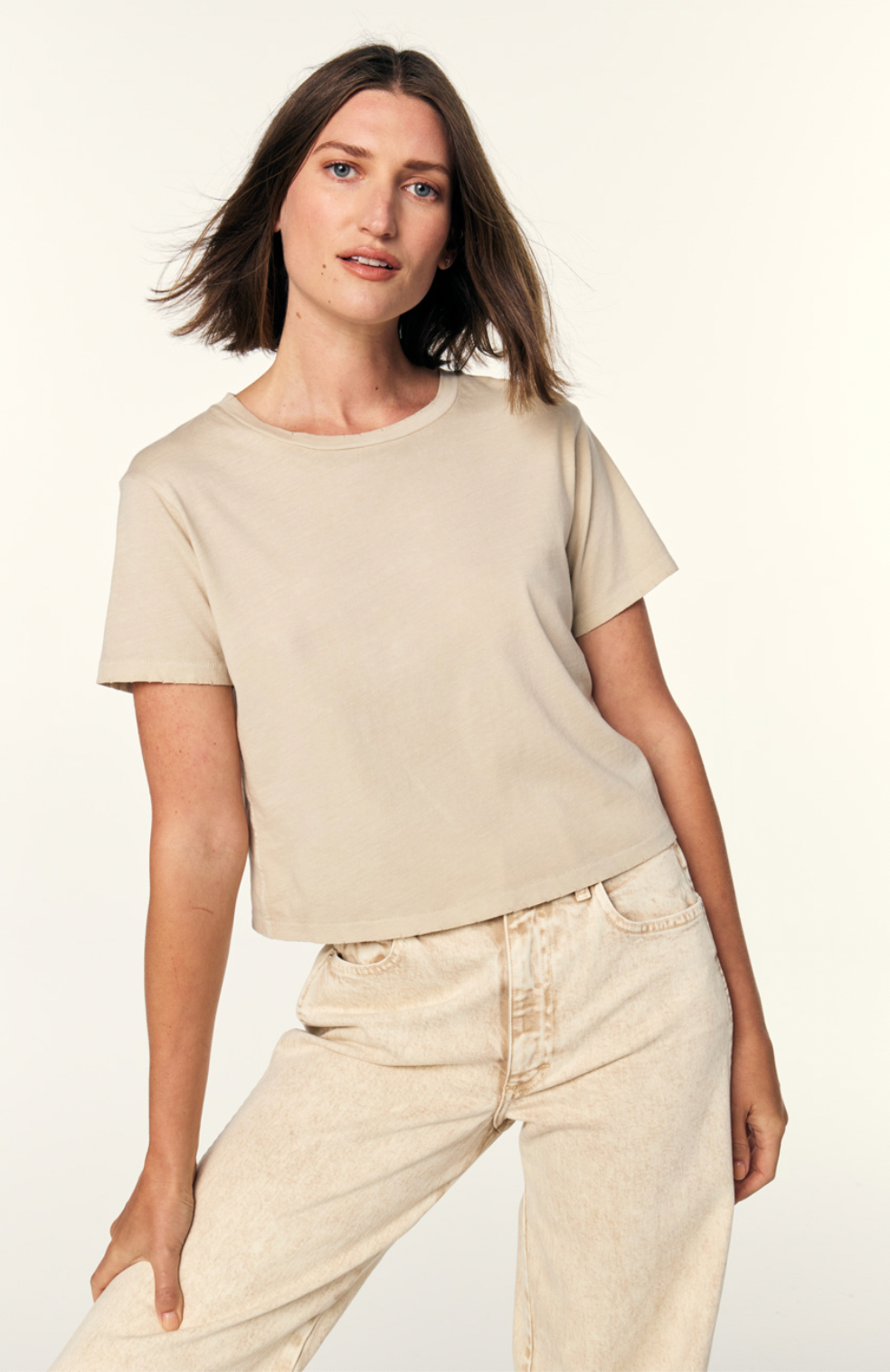 Babe Tee - FINAL SALE - Premium T-Shirt Denim from AMO - Just $25! Shop now at shopthedenimbar