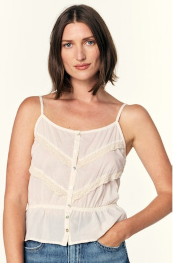 Danica Cami - FINAL SALE - Premium Tank Top Denim from AMO - Just $25! Shop now at shopthedenimbar