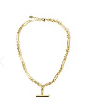 Duke Gold Necklace - FINAL SALE - Premium Necklace Denim from Arms of Eve - Just $25! Shop now at shopthedenimbar