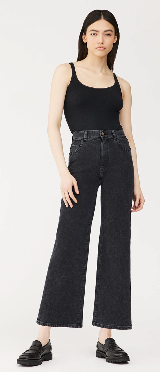 Hepburn Wide Leg: High Rise Vintage - FINAL SALE - Premium Denim Denim from DL1961 - Just $125! Shop now at shopthedenimbar