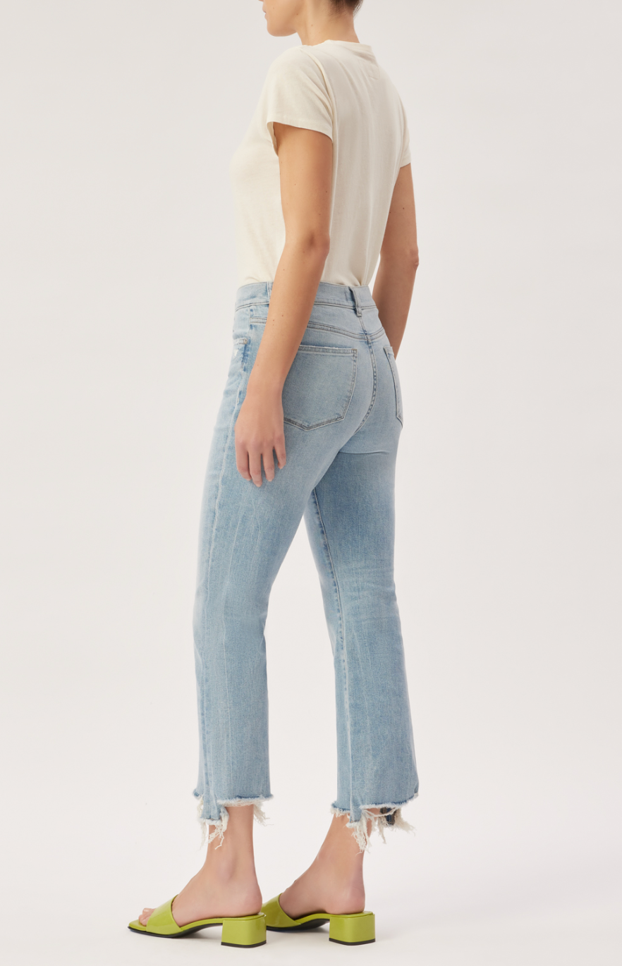 Bridget Boot: High Rise Vintage Crop - Premium Denim Denim from DL1961 - Just $146.30! Shop now at shopthedenimbar