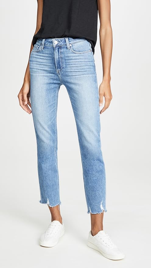 Cindy-Mel High Rise Straight Leg Jeans - Premium Denim Denim from Paige - Just $154! Shop now at shopthedenimbar