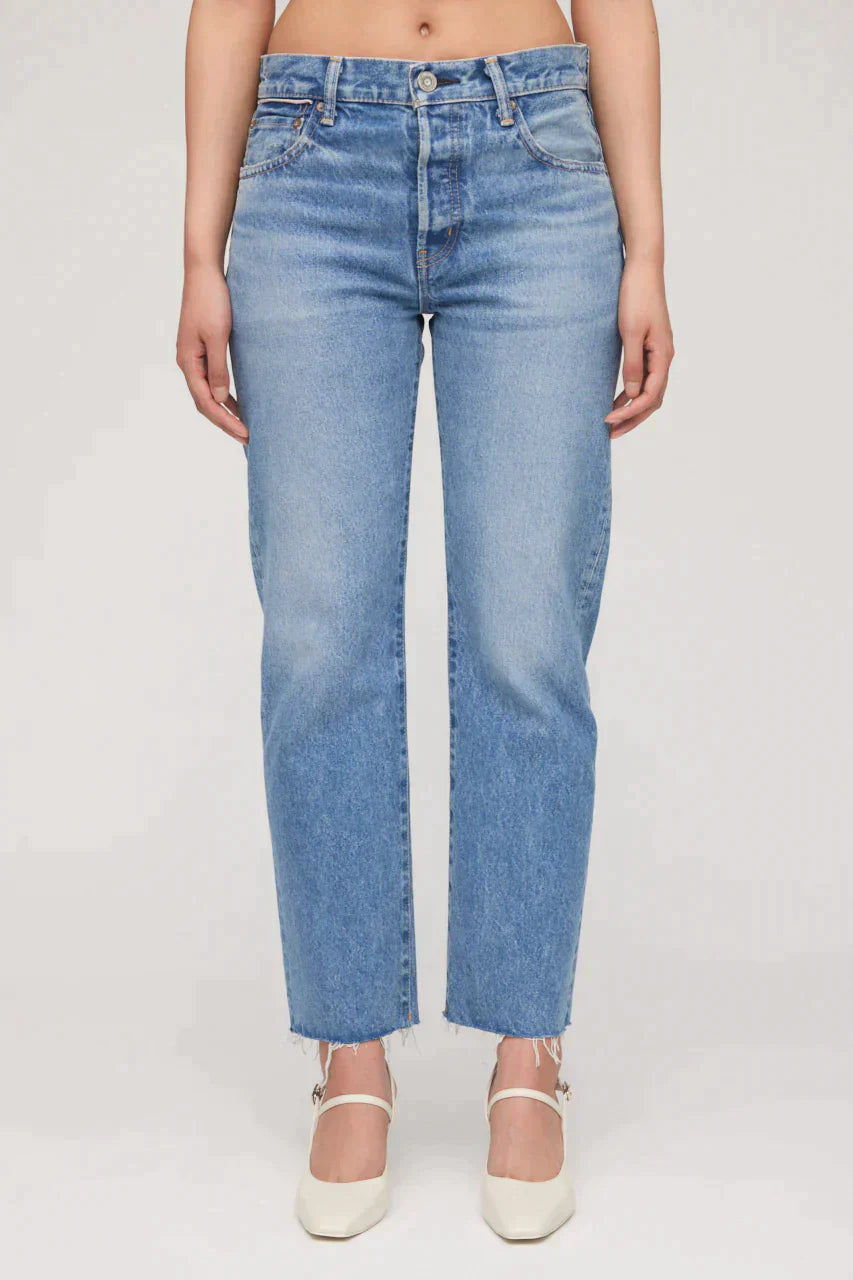 Garfield Cropped Straight Leg - Premium Denim Denim from Moussy Vintage - Just $350! Shop now at shopthedenimbar