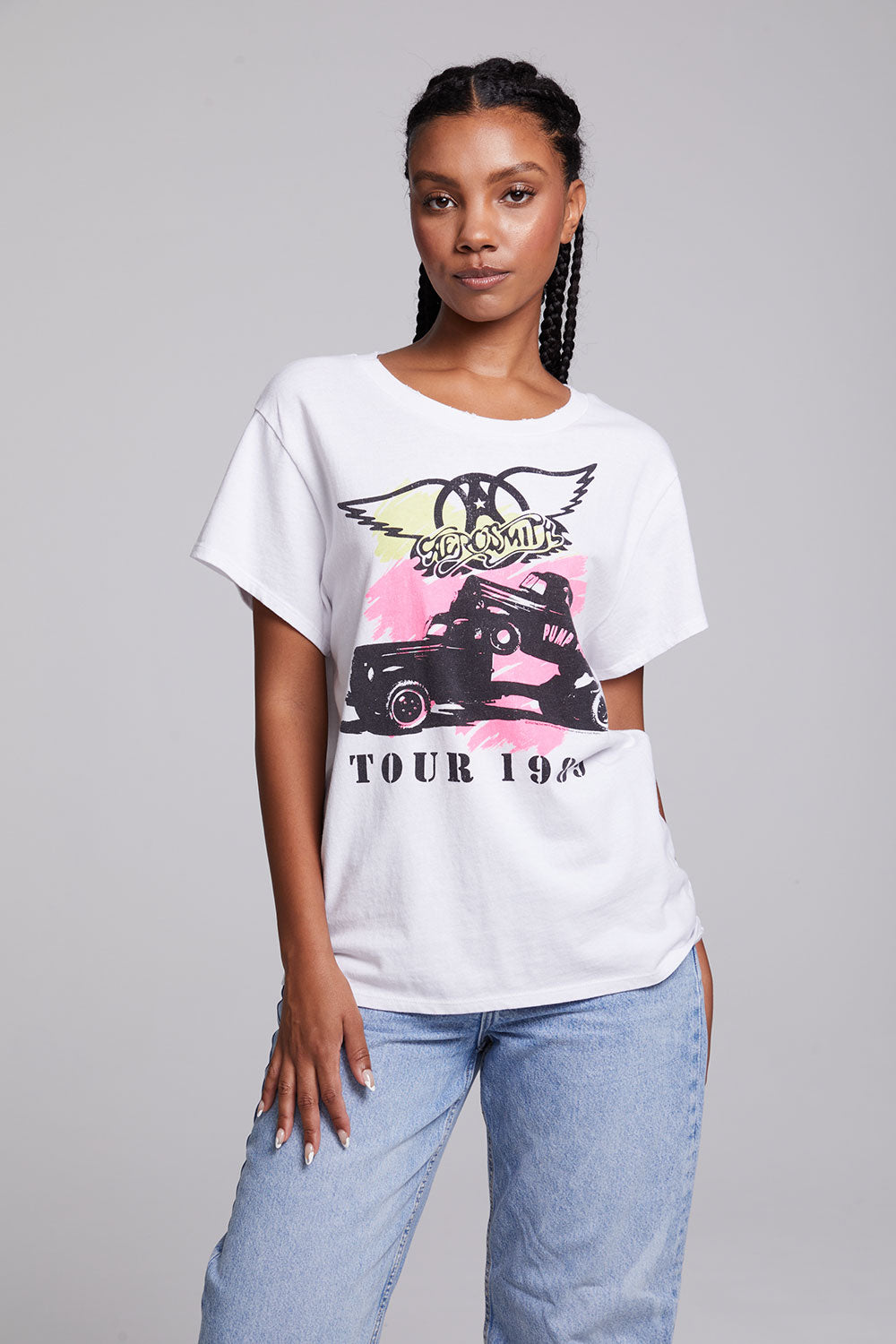 Aerosmith Pump Tour Tee - FINAL SALE - Premium T-Shirt Denim from Chaser - Just $25! Shop now at shopthedenimbar