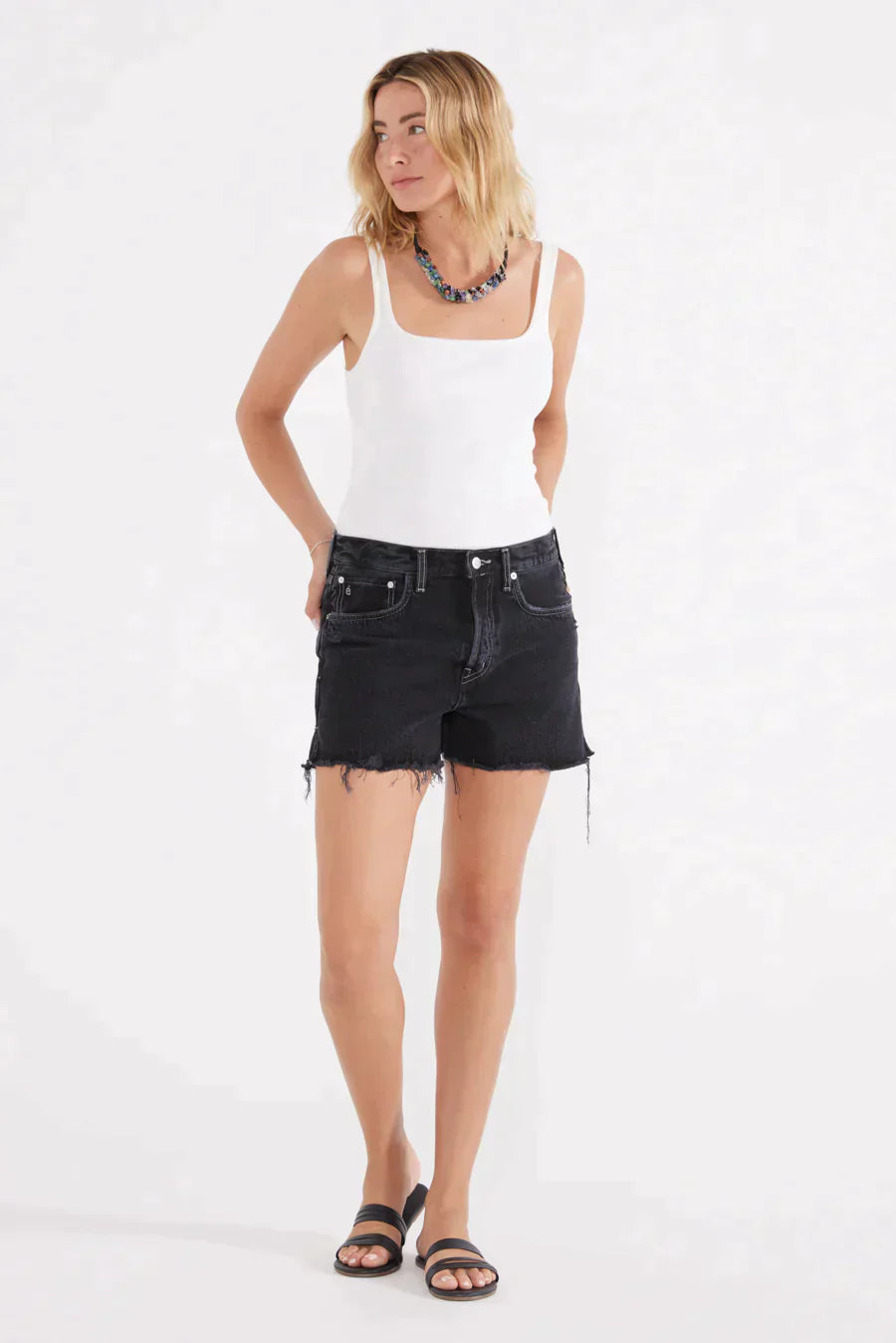 Haven Relaxed Short - Black Pearl - Premium Shorts Denim from Etica - Just $138! Shop now at shopthedenimbar