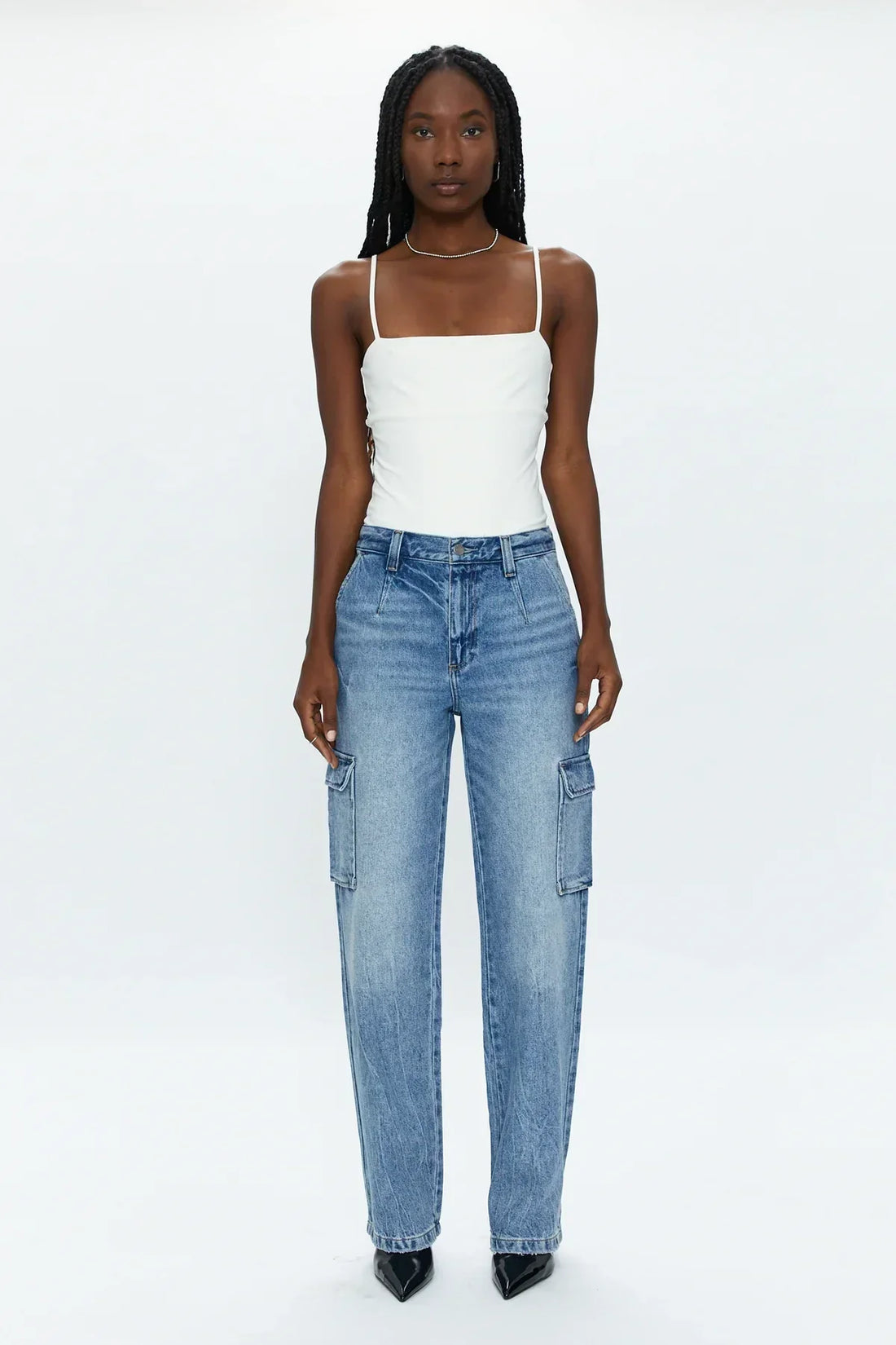 Bobbie Cargo Mid Rise Vintage - FINAL SALE - Premium Denim Denim from Pistola - Just $75! Shop now at shopthedenimbar