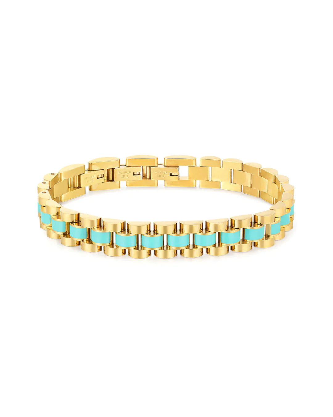 Timepiece Bracelet - Premium Bracelets Denim from Luv AJ - Just $155! Shop now at shopthedenimbar