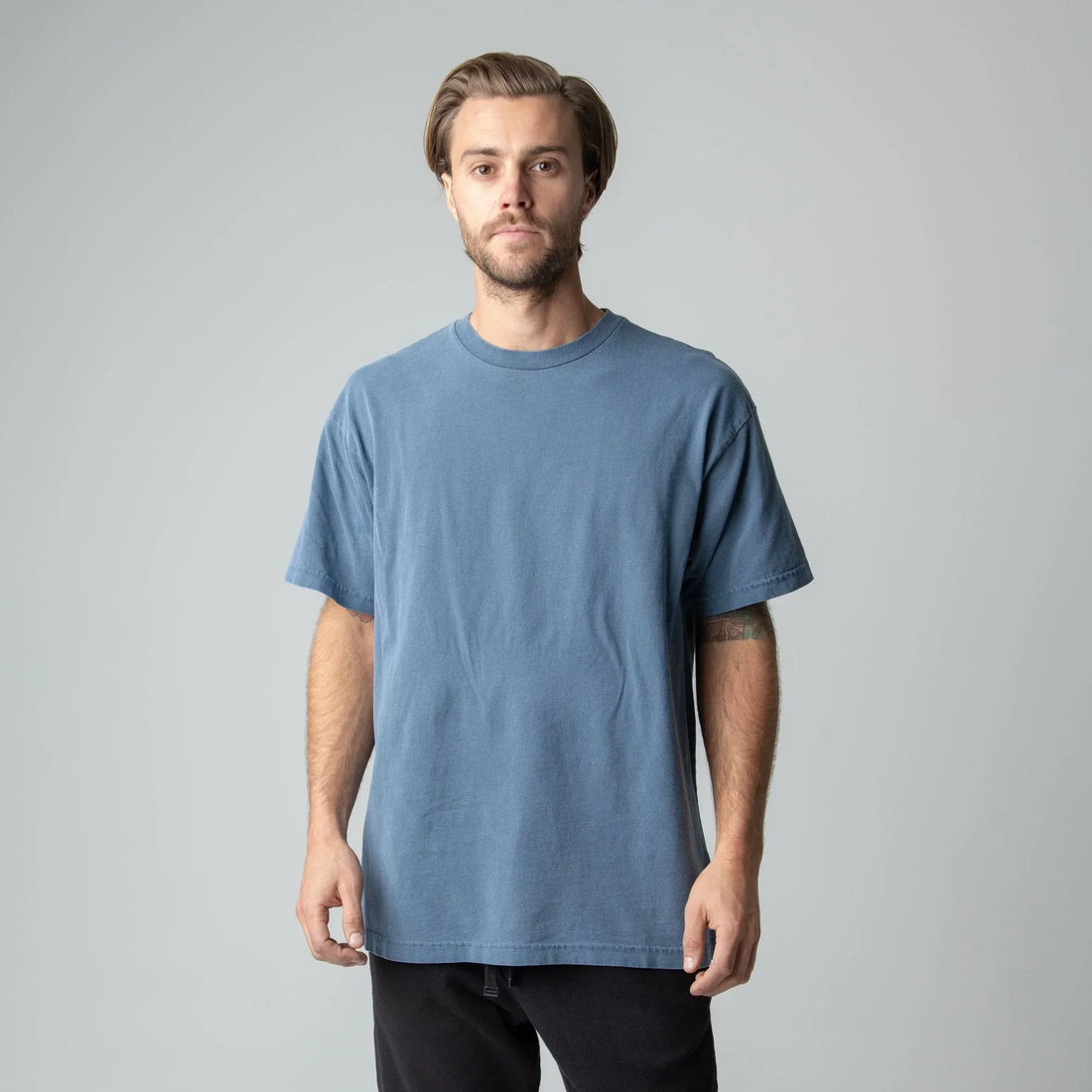 Drop Shoulder Tee - Premium T-Shirt Denim from Talentless - Just $48! Shop now at shopthedenimbar