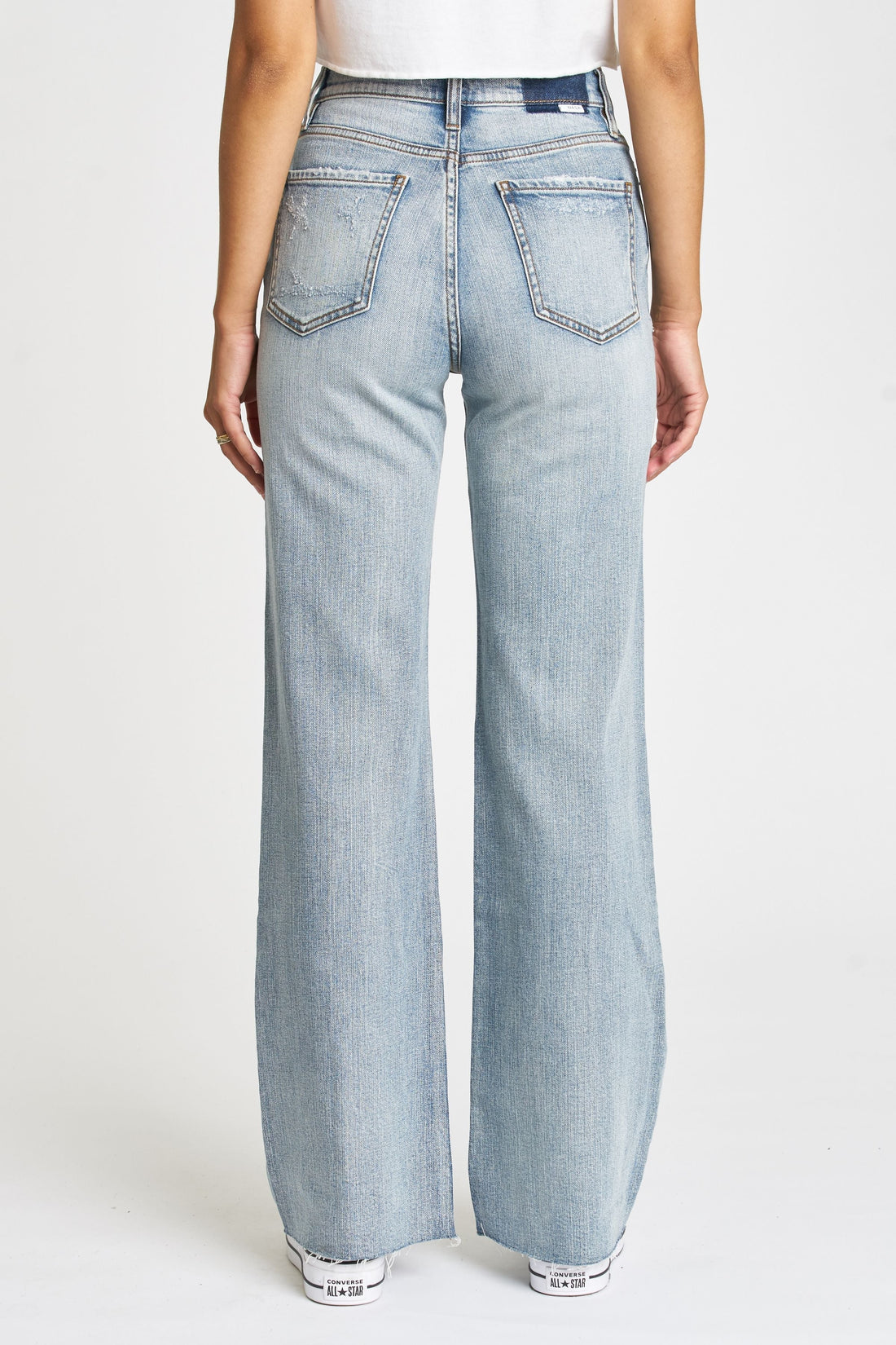 Far Out Mermaid High Rise Flare Jeans - Premium Denim Denim from Daze - Just $94! Shop now at shopthedenimbar