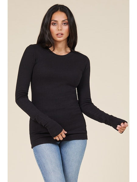 Long Sleeve Thermal Tee - Premium  Denim from LAmade - Just $35.20! Shop now at shopthedenimbar