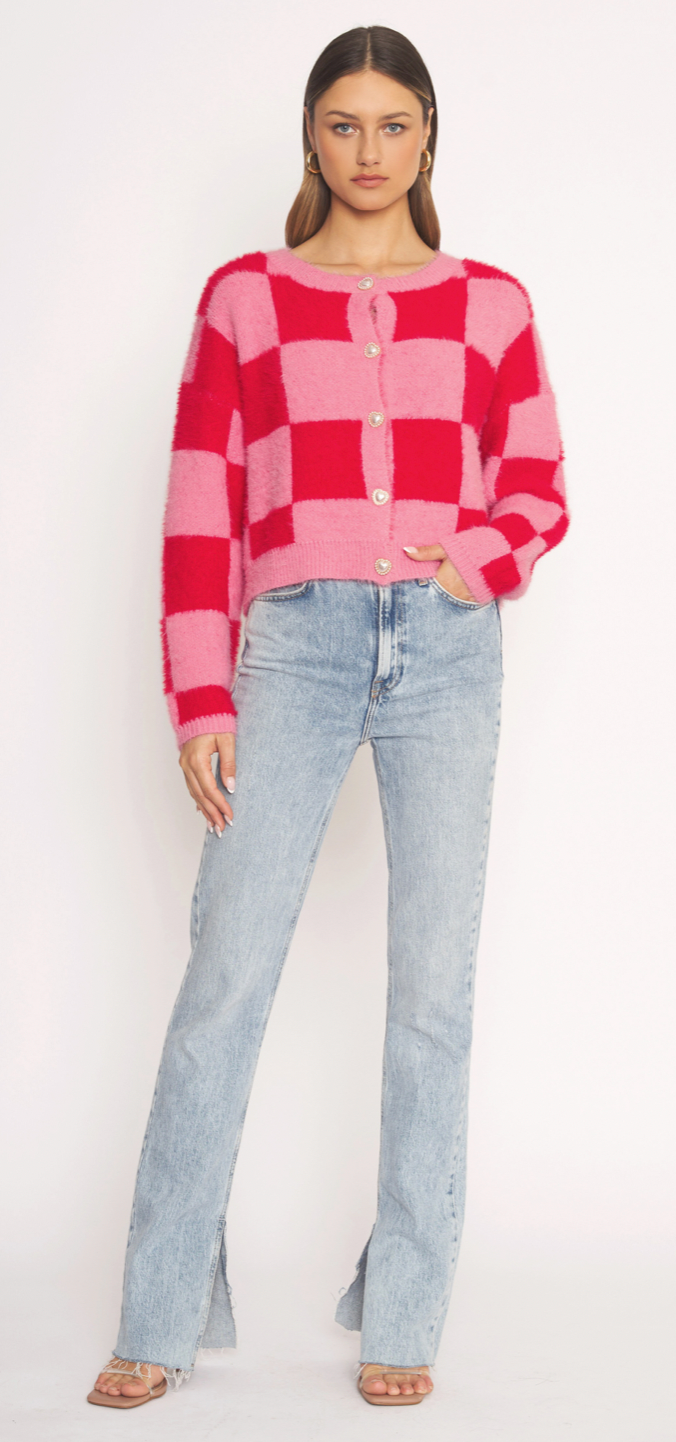 Alfie Cardigan - Premium sweater Denim from 4SI3NNA - Just $102.40! Shop now at shopthedenimbar