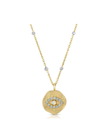 Daydreamer Pendant Necklace in Opal - Premium Necklace Denim from Joy Dravecky - Just $65! Shop now at shopthedenimbar