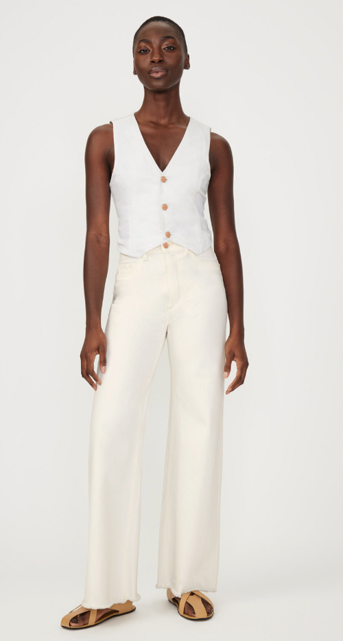 Hepburn Wide Leg High Rise Vintage 31" - FINAL SALE - Premium Denim Denim from DL1961 - Just $75! Shop now at shopthedenimbar