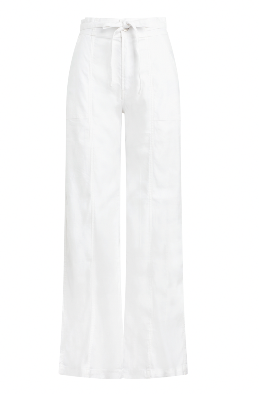 Tie Waist Wide Leg Trouser - Premium Pants Denim from Hudson - Just $165! Shop now at shopthedenimbar