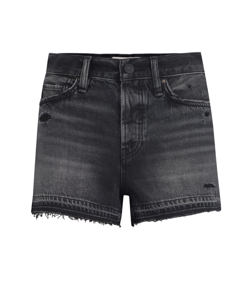 Lori High-Rise Short W/Side Slit - Premium Shorts Denim from Hudson - Just $135! Shop now at shopthedenimbar