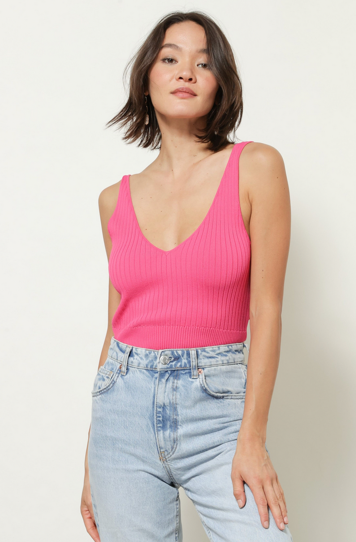 Lynn Sweater Tank Top - FINAL SALE - Premium Tank Top Denim from Line & Dot - Just $10! Shop now at shopthedenimbar