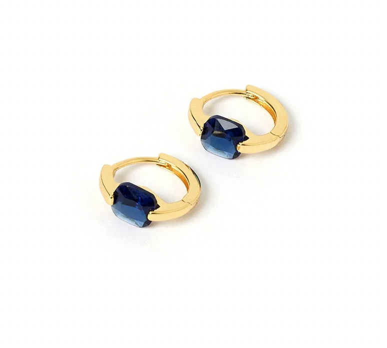 Cherrie Gold Earrings - Premium Earrings Denim from Arms of Eve - Just $50! Shop now at shopthedenimbar