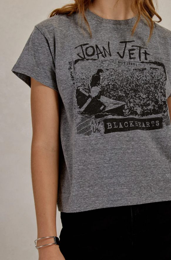 Joan Jett and the Blackhearts Solo Tee - Premium T-Shirt Denim from Daydreamer - Just $58.80! Shop now at shopthedenimbar
