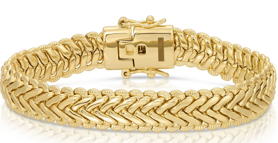 Cindy Thick Bracelet - Premium Bracelets Denim from Joy Dravecky - Just $80! Shop now at shopthedenimbar