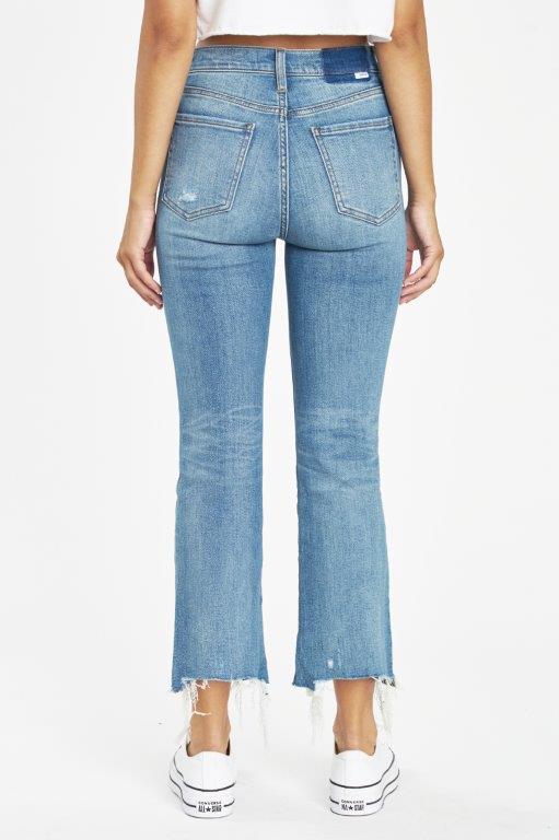 Shy Girl Wishes High Rise Flare Crop Jeans - Premium Denim Denim from Daze - Just $84! Shop now at shopthedenimbar