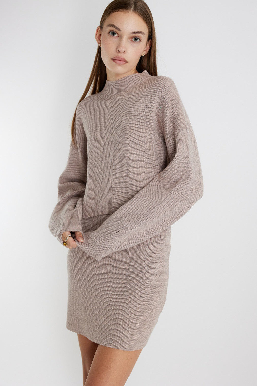 Ottie Sweater - Premium  Denim from Mod Ref - Just $50.40! Shop now at shopthedenimbar