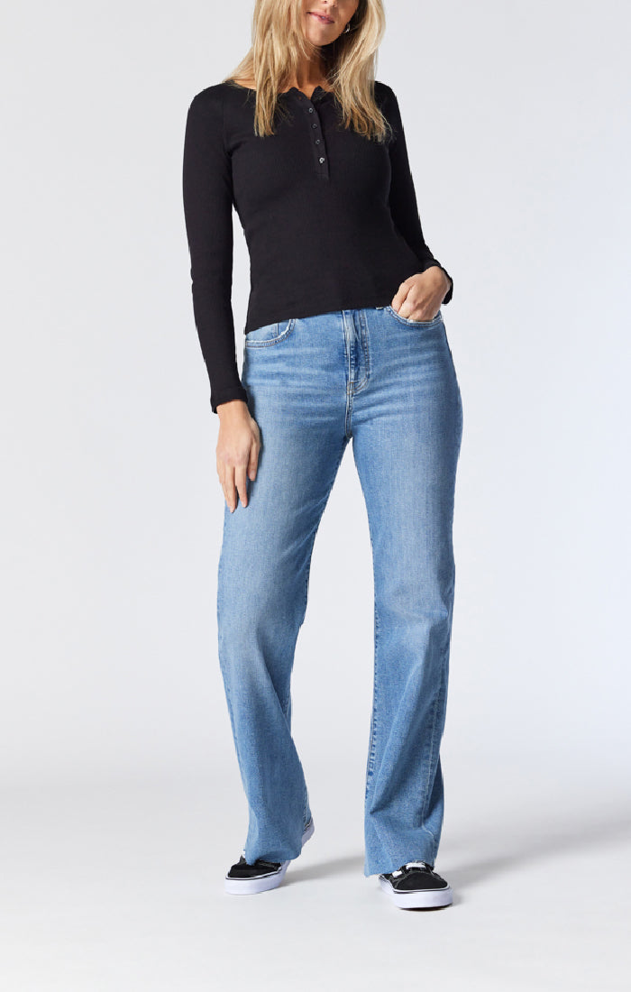 Victoria High Rise Wide Leg Jeans - FINAL SALE - Premium Denim Denim from Mavi - Just $25! Shop now at shopthedenimbar